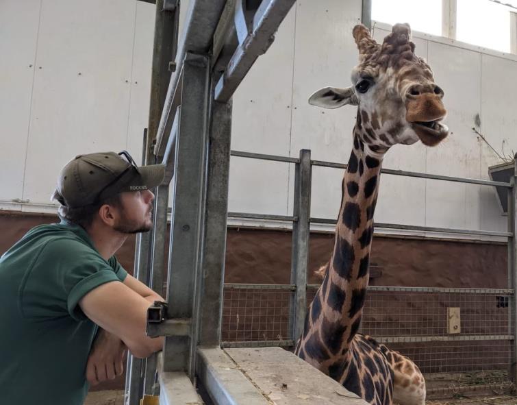 Callum and Giraffe